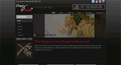 Desktop Screenshot of crazysushi.net